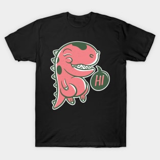 Hi - Baby Dinosaur T-Shirt